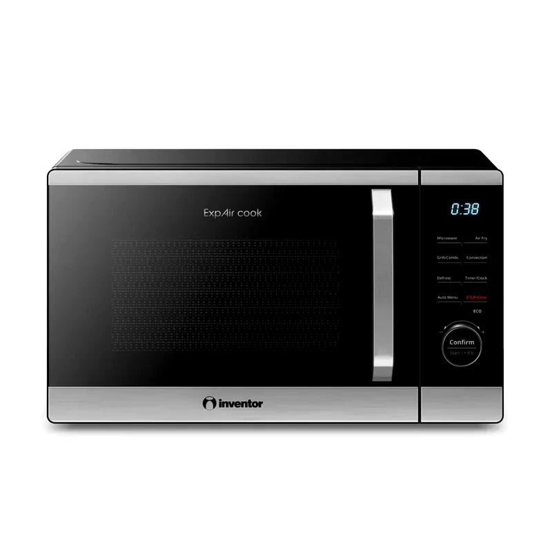 INVENTOR INVENTOR MWO-AF-23LT-BD με Air Fryer και Grill 23Lt Μαύρο Φούρνος Μικροκυμάτων