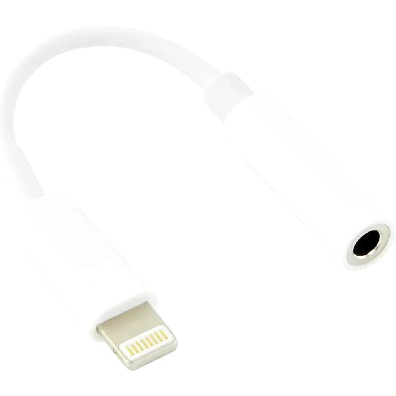 LAMTECH Μετατροπέας Lamtech Lightning Male σε 3.5mm Female - Λευκό