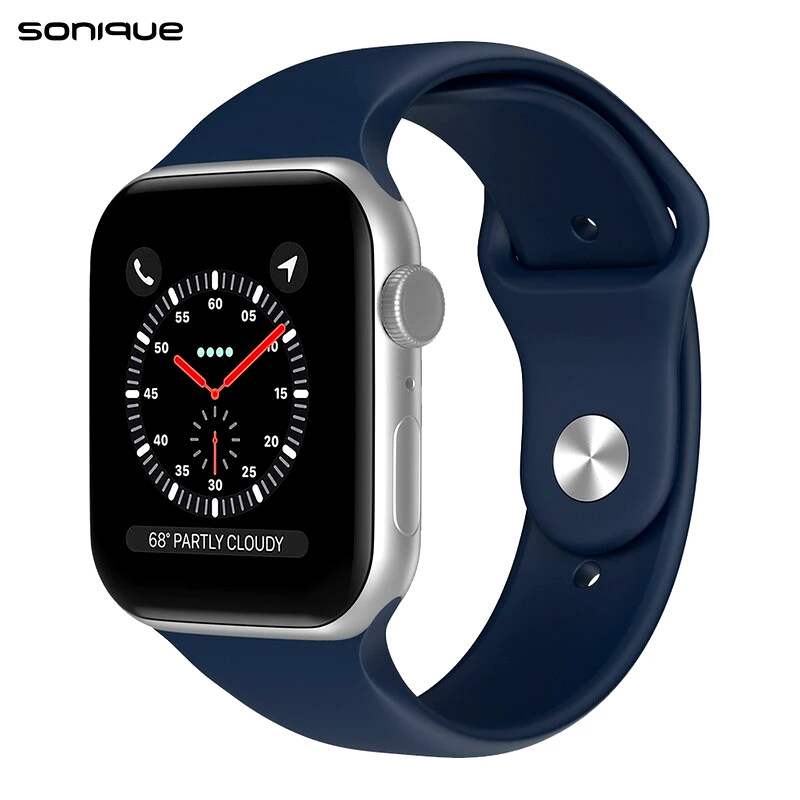 Λουράκι Σιλικόνης για Apple Watch 49mm - Σκούρο Μπλε