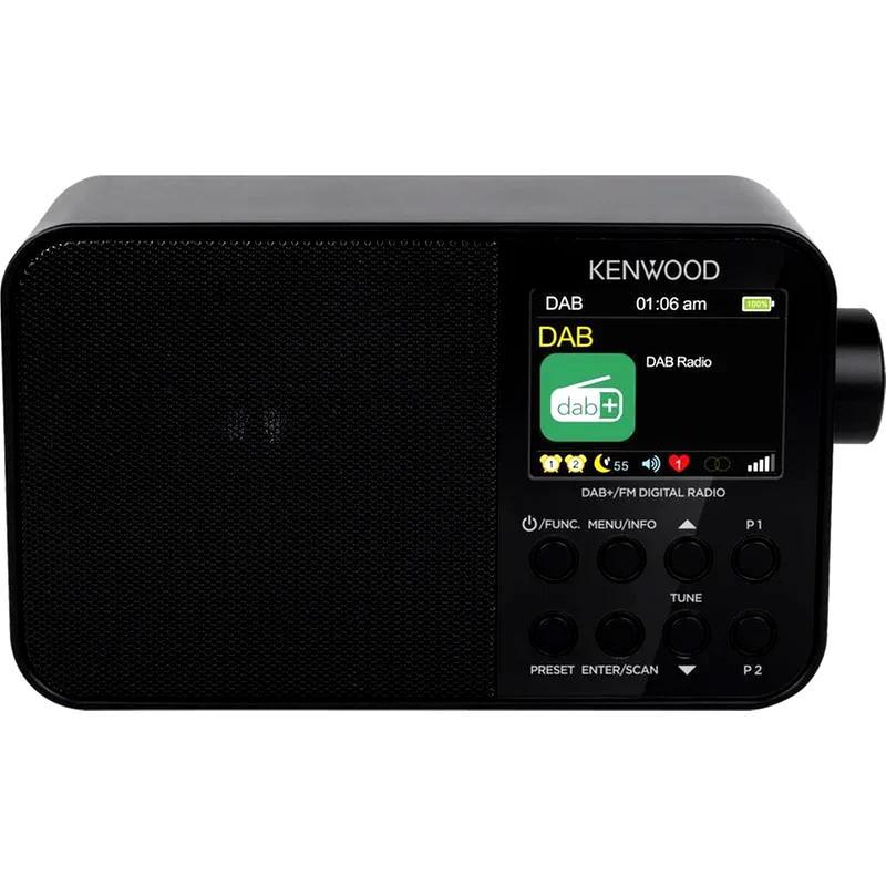 KENWOOD Φορητό Radio Kenwood CR-M30DAB - Μαύρο