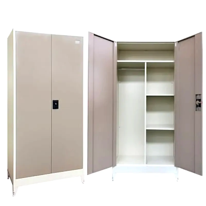 STEELEN Δίφυλλη Μεταλλική Ντουλάπα 70x40x181cm - Μπεζ