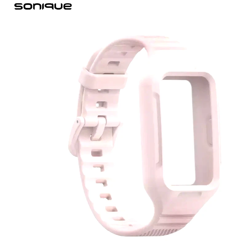 Λουράκι Σιλικόνης για Huawei Band 6/7 - Ροζ