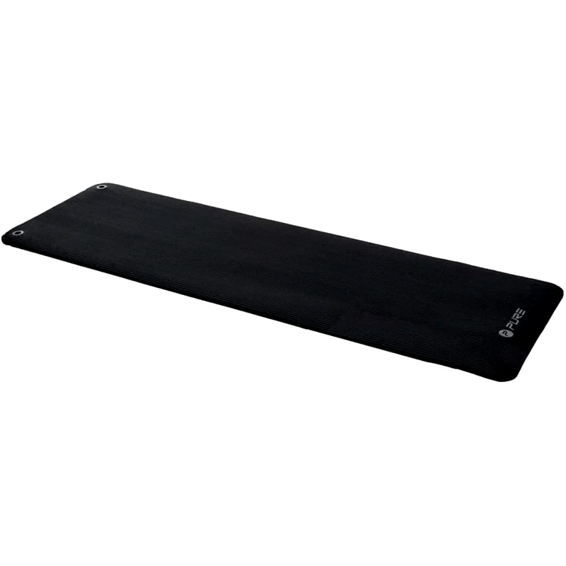 PURE2IMPROVE Στρώμα Γυμναστικής Pure2Improve από NBR 180x60x1.5 cm - Μαύρο