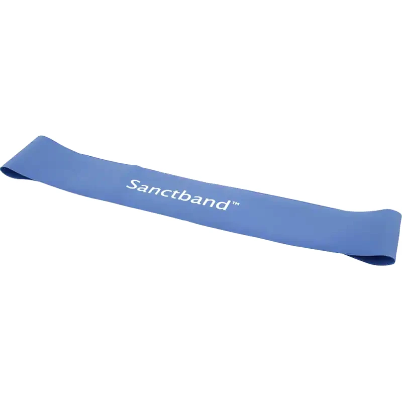 Sanctband Λάστιχο Γυμναστικής Amila Sanctband 33cm 88233 Σκληρό - Μπλε