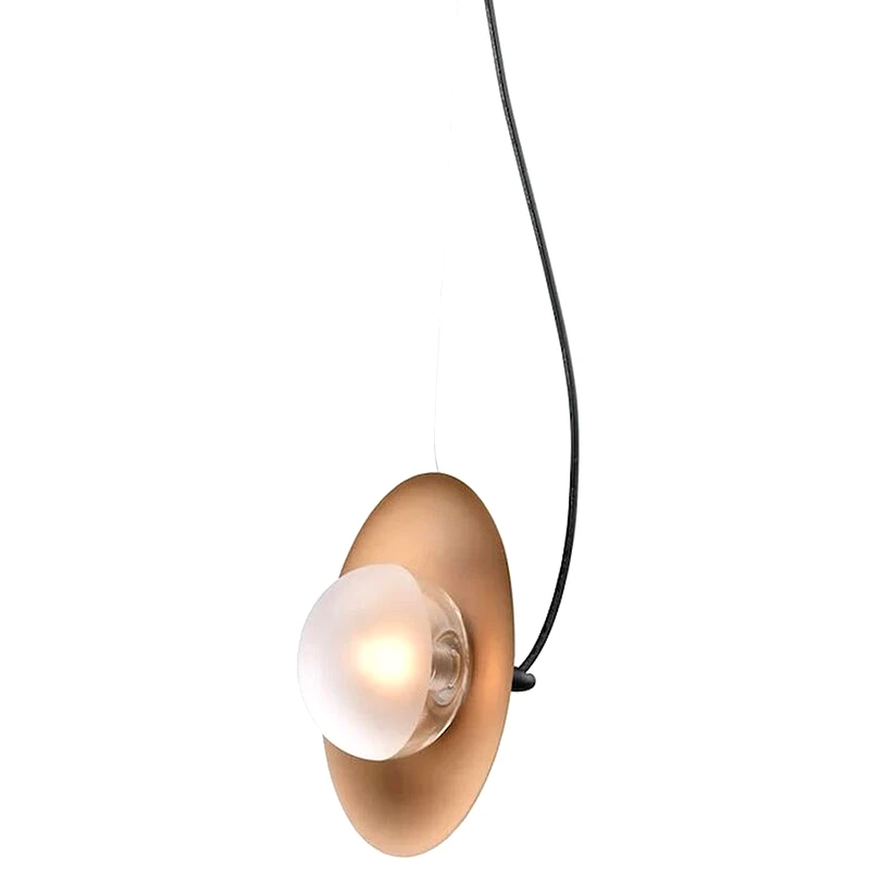 ACA DECOR Φωτιστικό Οροφής Μονόφωτο Aca Layla Hl4321p23bb Μεταλλικό - Μαύρο/Χρυσό