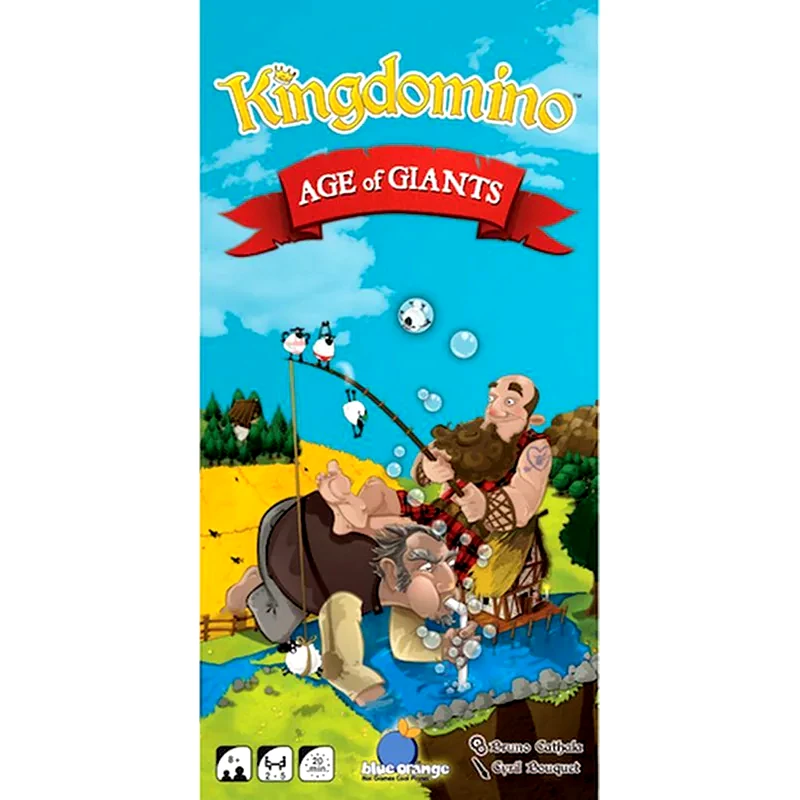BLUE ORANGE GAMES Επέκταση Παιχνιδιού Kingdomino Age Of The Giants (Blue Orange)