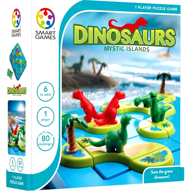 SMART GAMES Dinosaurs Mystic Islands Επιτραπέζιο Παιχνίδι