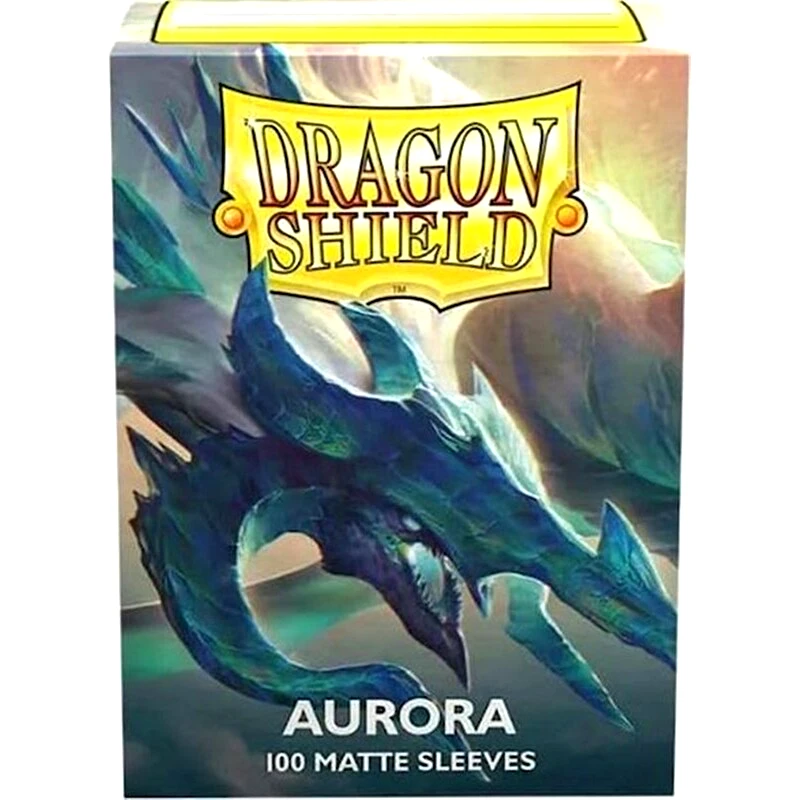 ARCANE TINMEN Aurora Dragon Shield Sleeves Matte Standard Size (100 Sleeves)