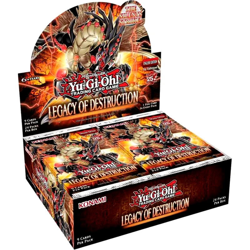 Yu-gi-oh! Tcg Booster Display (24 Boosters) - Legacy Of Destruction φωτογραφία