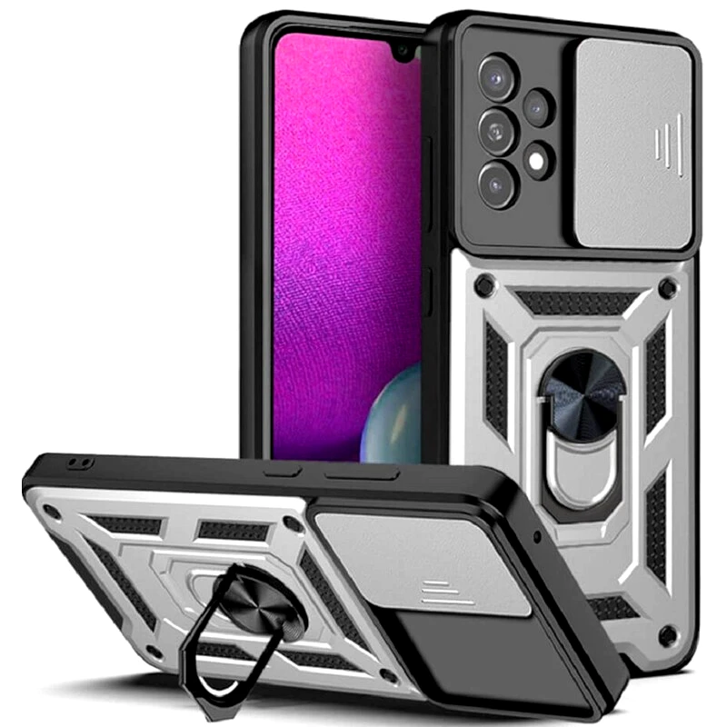 BODYCELL Θήκη Samsung Galaxy A23 - Bodycell Armor Slide - Silver