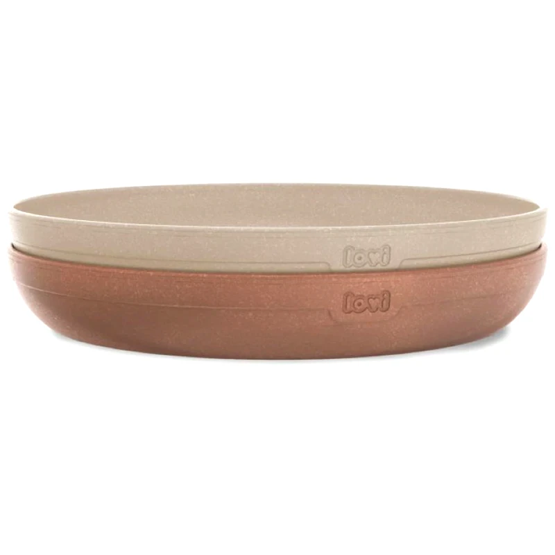 LOVI Lovi Σετ Πιατάκια 2 Τεμαχίων - Granola Beige
