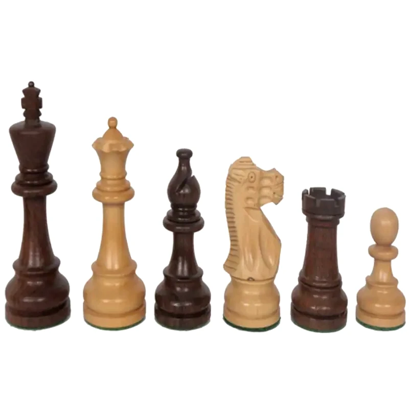 VIJAYA ENTERPRISES American Staunton Tournament 95mm Shishman Chess Pieces