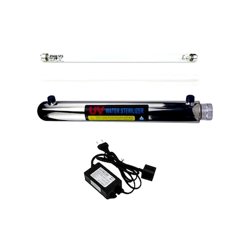 QWATERFILTERS Σύστημα Uv Λάμπας Υπεριώδους Ακτινοβολίας 16w