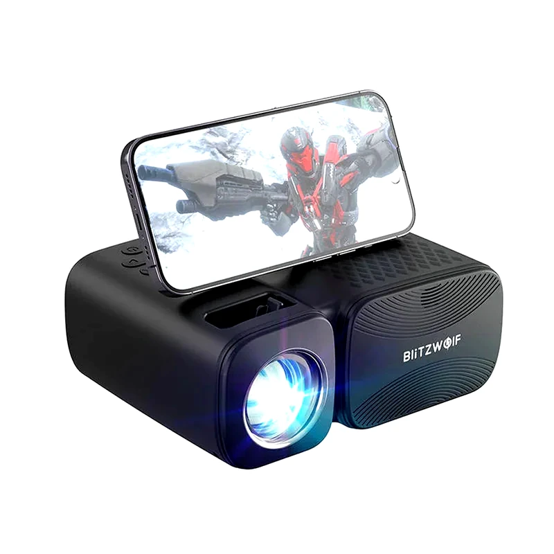 BLITZWOLF Projector Blitzwolf Bw-v3 - Μαύρο