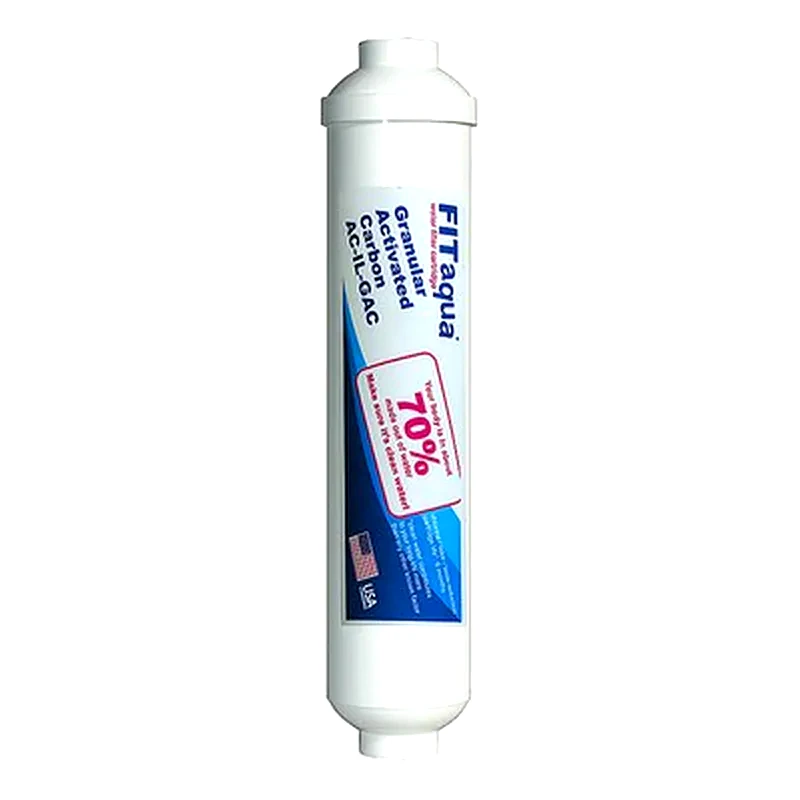 FIT AQUA Ανταλλακτικο Φιλτρο Ενεργου Ανθρακα Post Inline Made In Eu