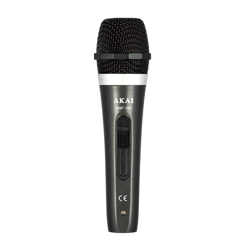 AKAI Μικρόφωνο Επαγγελματικό Akai AMF-100 - Μαύρο