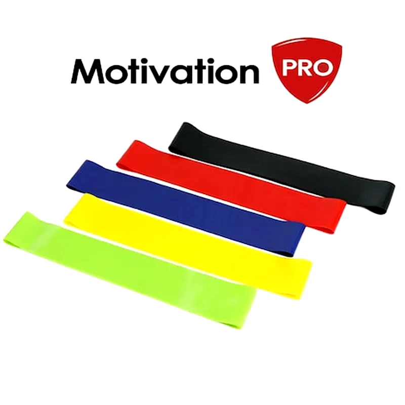 MOTIVATIONPRO Σετ Λάστιχα Γυμναστικής Motivationpro Loop Band Yoga-pilates 5τμχ