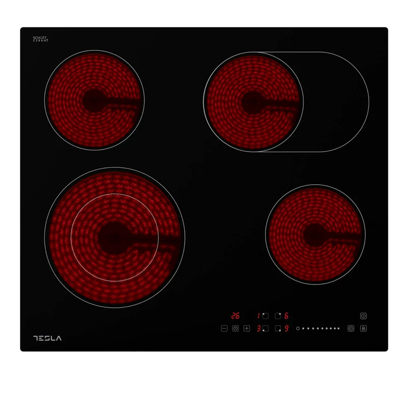 TESLA TESLA HV6410MX Εστία Κεραμική Αυτόνομη 60 cm Μαύρο
