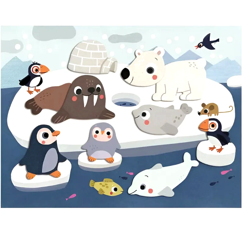 DJECO Djeco Το Πρώτο Μου Κολάζ ζωάκια