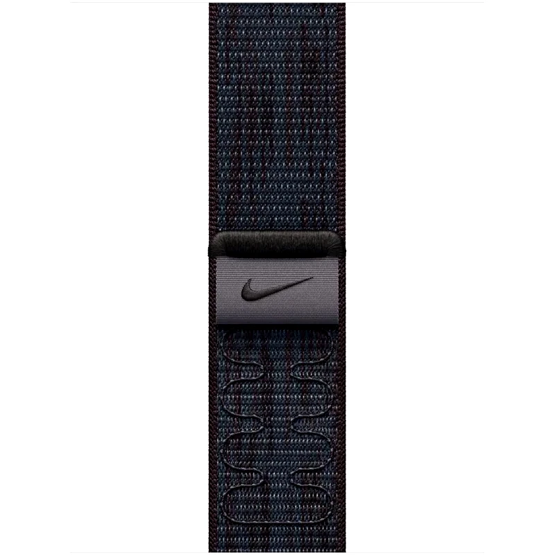 Λουράκι Apple Nike Sport Loop για Apple Watch 42mm - Black/Blue φωτογραφία