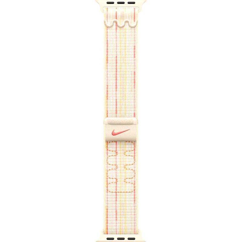 Λουράκι Apple Nike Sport Loop για Apple Watch 42mm - Starlight/Pink φωτογραφία
