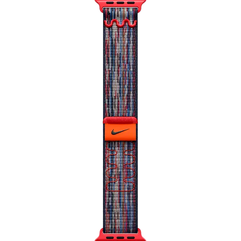 APPLE Λουράκι Apple Nike Sport Loop για Apple Watch 46mm - Blue/Red