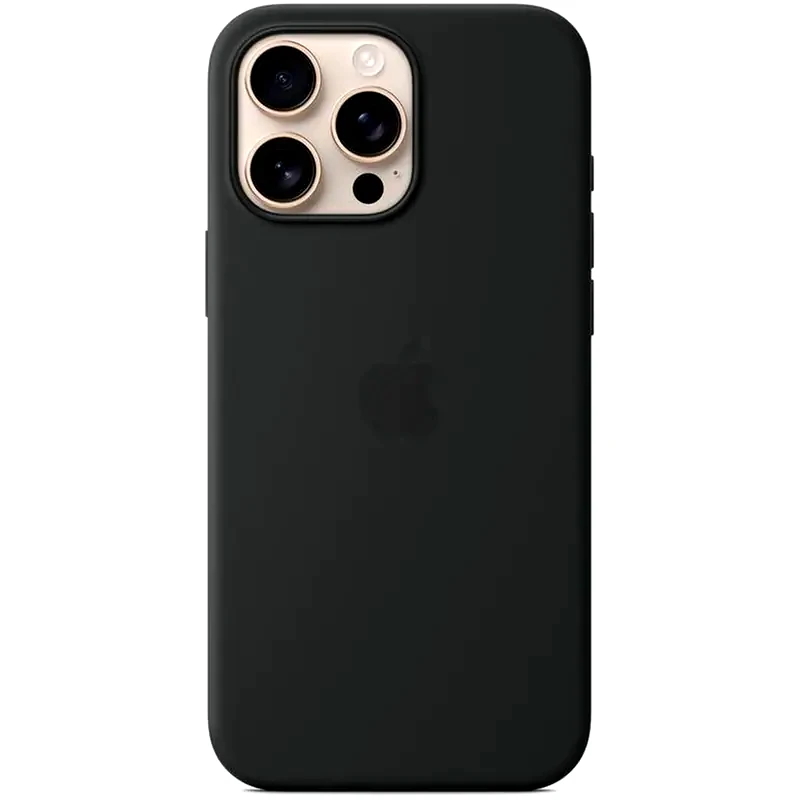 APPLE Θήκη Apple iPhone 16 Pro Max - Silicone Case with MagSafe - Black