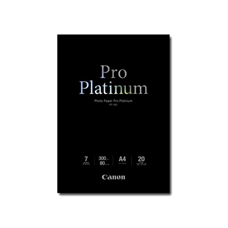 ΧΑΡΤΙ A4 CANON GL.PLAT 20Φ.300gr.PT-101