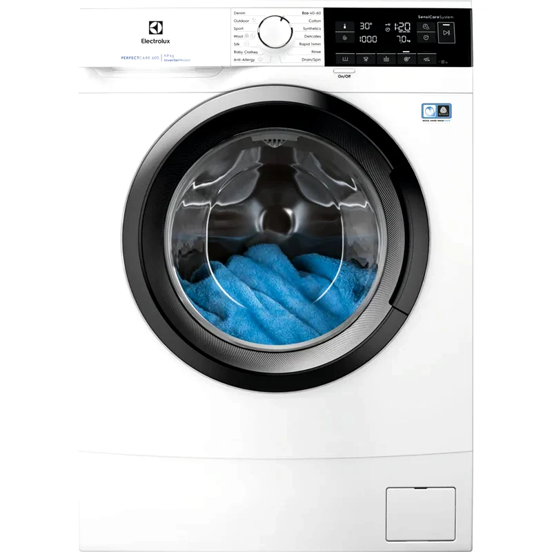 ELECTROLUX ELECTROLUX EW6SM307S Slim 7 kg 1.000 Στροφές Λευκό Πλυντήριο Ρούχων