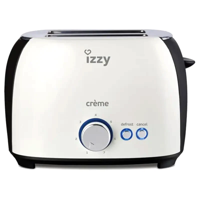 IZZY Φρυγανιέρα IZZY CRÈME T-232 2 Θέσεων 800W Mπεζ