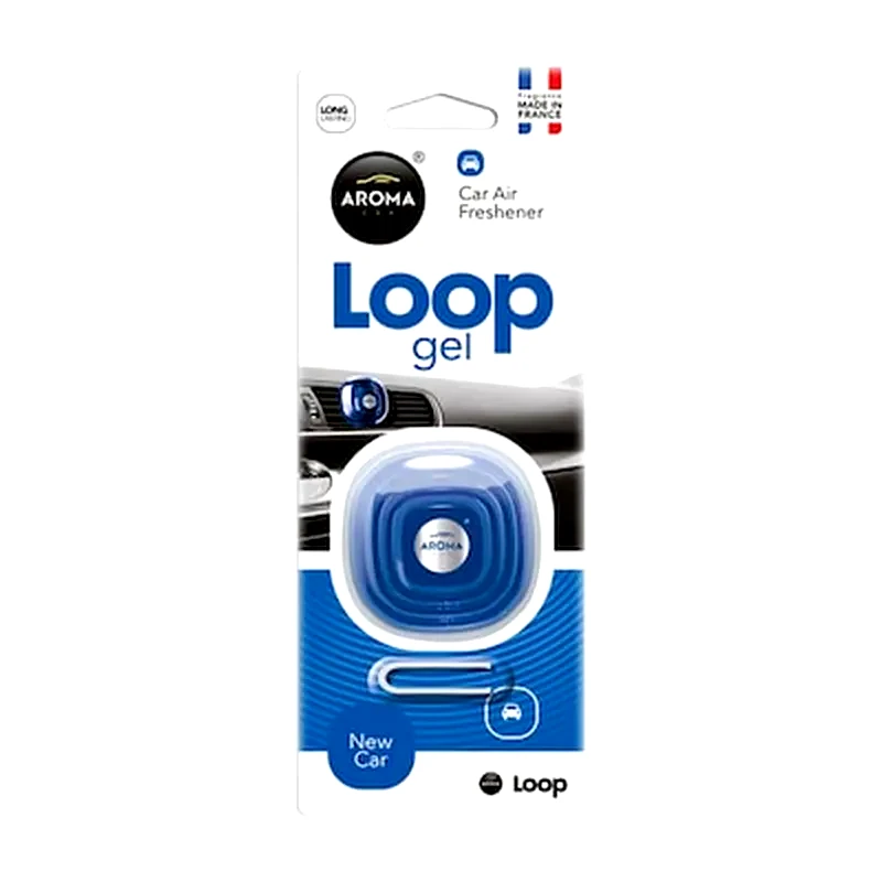 AROMA Άρωμα Αεραγωγού Loop Gel New Car Αrομα 9gr