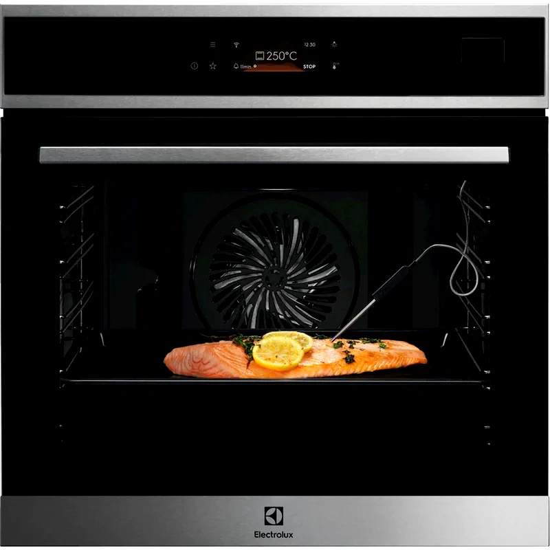 ELECTROLUX ELECTROLUX EOB8S39WX 70 Lt Μαύρο Εντοιχιζόμενος Φούρνος Άνω Πάγκου