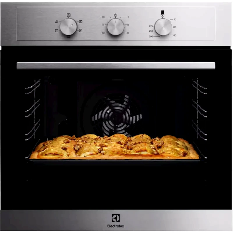 ELECTROLUX ELECTROLUX EOH2H00X 72 Lt Inox Εντοιχιζόμενος Φούρνος Άνω Πάγκου