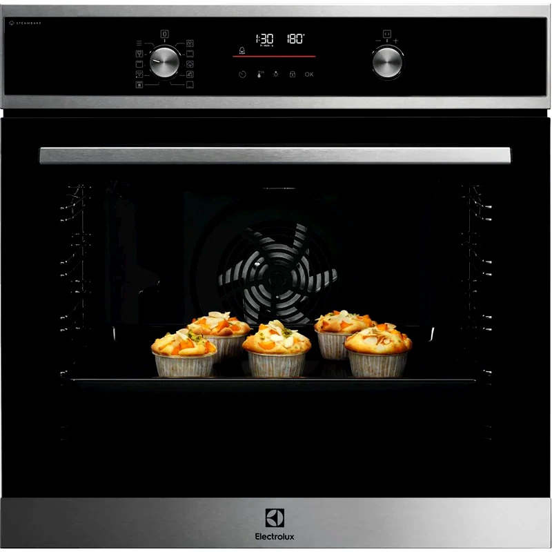 ELECTROLUX ELECTROLUX EOD6P66X 72 Lt Inox Εντοιχιζόμενος Φούρνος Άνω Πάγκου