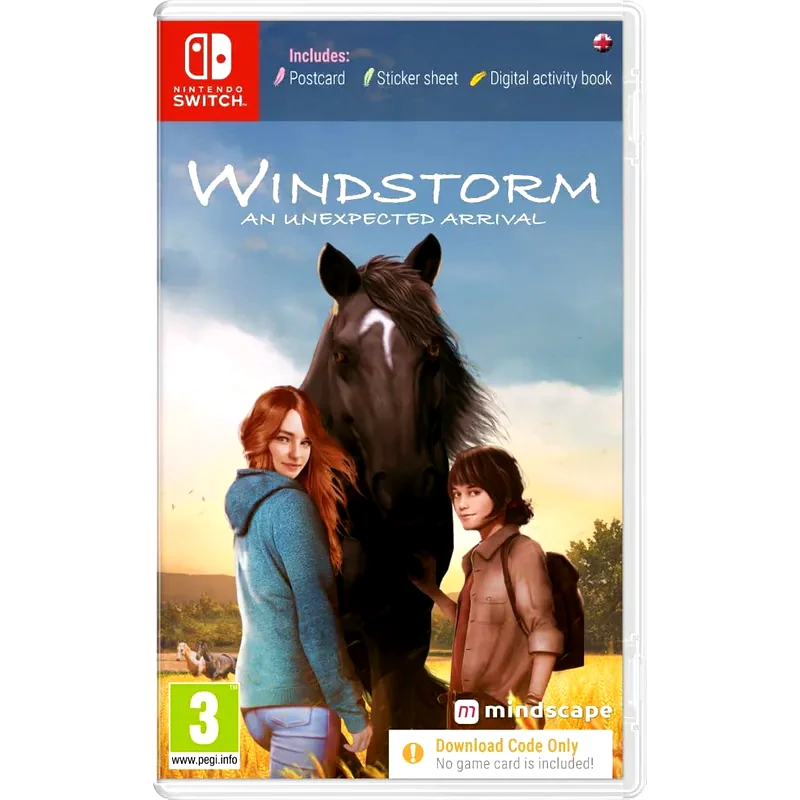 MINDSCAPE Windstorm: An Unexpected Arrival (Code in a Box) - Nintendo Switch