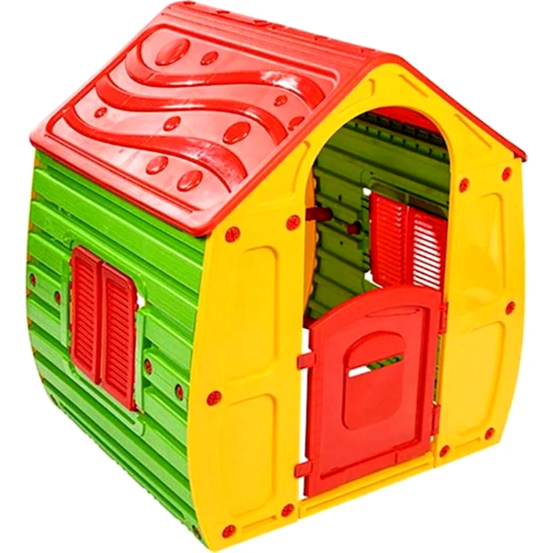 ARIA TRADE Παιδικό Σπιτάκι Aria Trade Κήπου 102x109x90cm - Πολύχρωμο