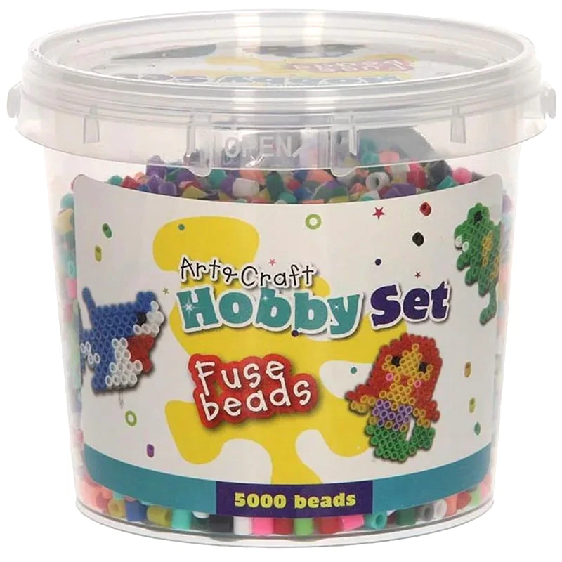 ARIA TRADE Σετ Πλαστικές Χάντρες Fuse Beads 500 Τμχ Aria Trade