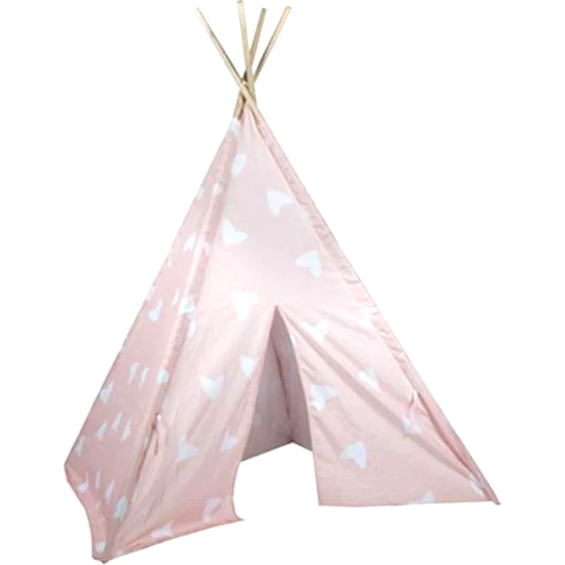 ARIA TRADE Ινδιάνικη Παιδική Σκηνή Aria Trade Tipi Tent Με Μοτίβο Καρδιές