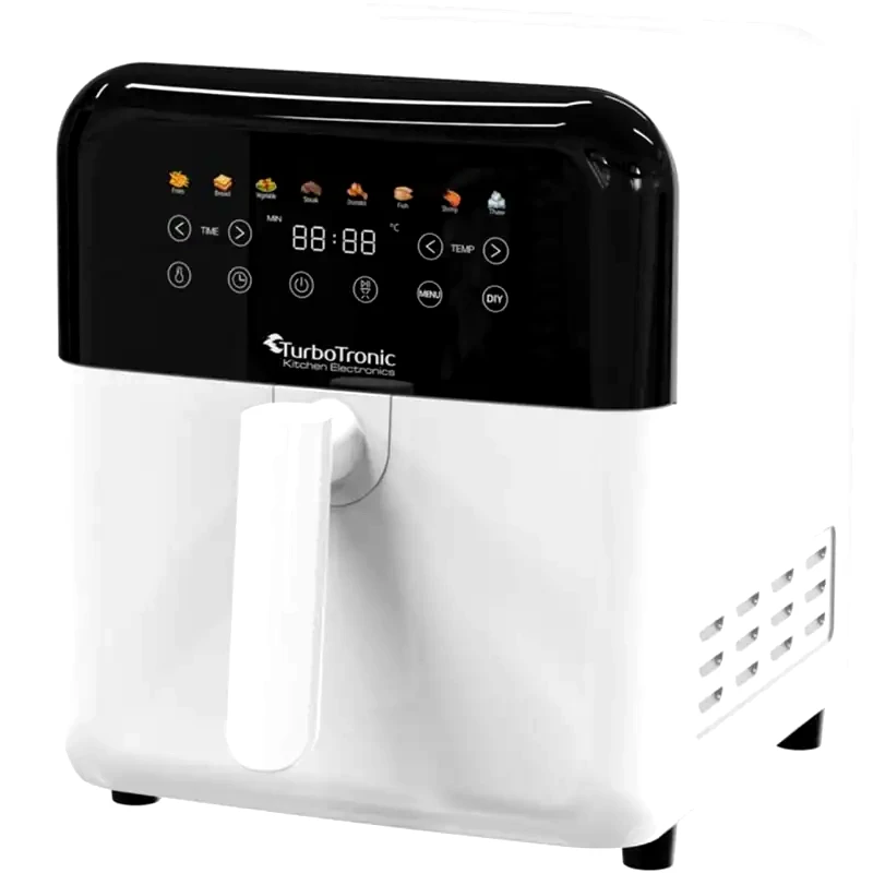 TURBOTRONIC TURBOTRONIC TT-AF190 με Αποσπώμενο Κάδο 1600 W 6 L Λευκό Φριτέζα Αέρος