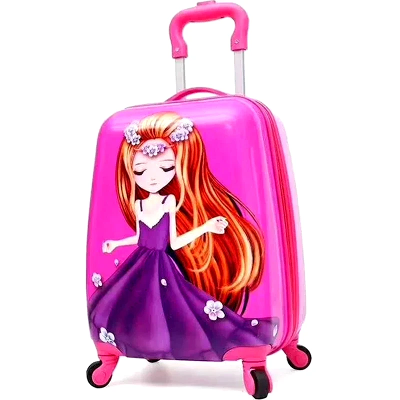 A2S Βαλίτσα Παιδική A2s Violet Girl