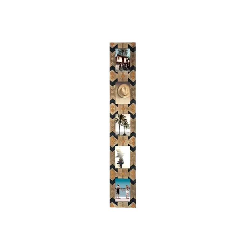 ARIA TRADE Κορνίζα Τοίχου Aria Trade Ξύλινη 16x2x102.2 cm - Πολύχρωμη