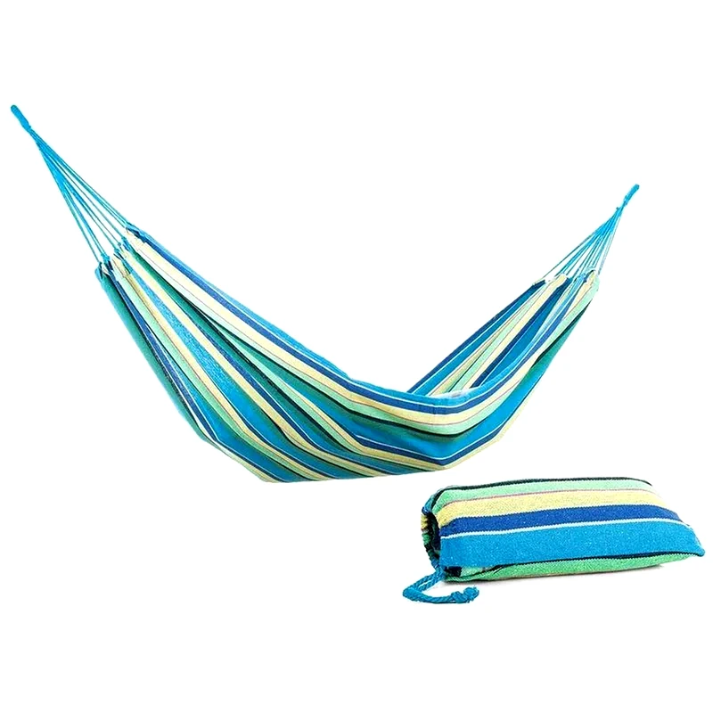 ARIA TRADE Αιώρα Αλεξίπτωτο Κρεμαστή Aria Trade από Ύφασμα 200x80cm - Μπλε