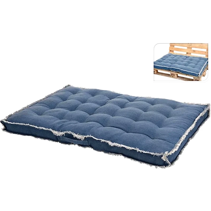 ARIA TRADE Μαξιλάρι Aria Trade για Παλέτα 120x80x12 cm - Μπλε