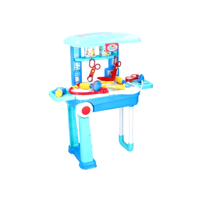 EDDY TOYS Σετ Παιχνίδι Ιατρικός Πάγκος Με Αξεσουάρ Γιατρού, 24x15x39cm, Eddy Toys