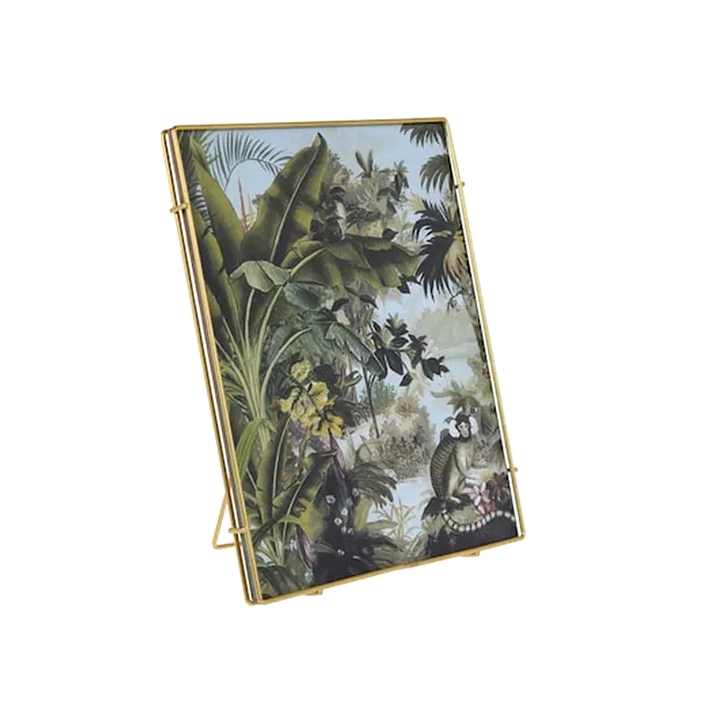 ARIA TRADE Κορνίζα Aria Trade Μεταλλική 20x25x3 cm - Χρυσή