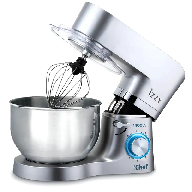 IZZY Κουζινομηχανή IZZY S1503 SUPER CHEF 1400 W 6 L Ασημί