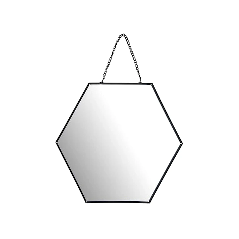 ARIA TRADE Διακοσμητικός Καθρέφτης Τοίχου Aria Trade 20x17 cm - Μαύρο