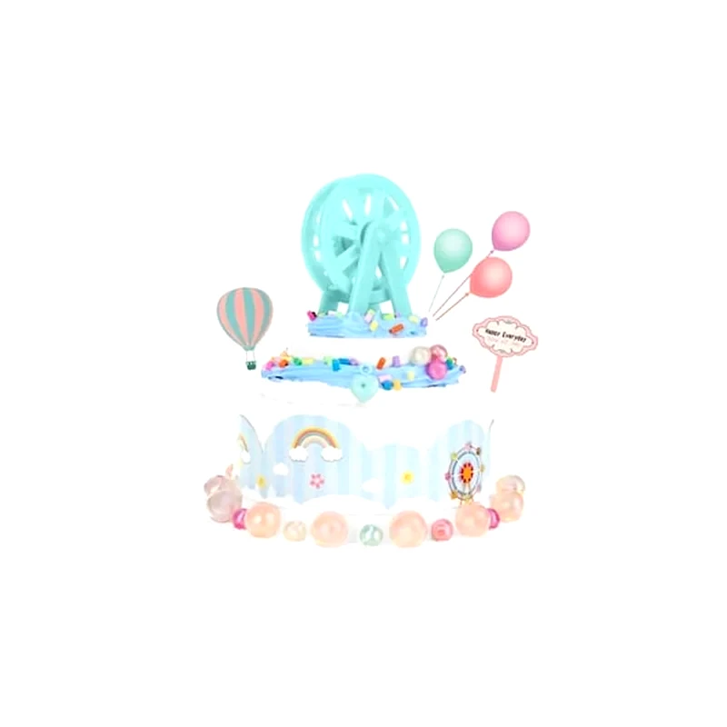 ARIA TRADE Σετ Παιχνίδι Κατασκευής Cake Με Βάση Και Αξεσουάρ Διακόσμησης, Cake-making Kit