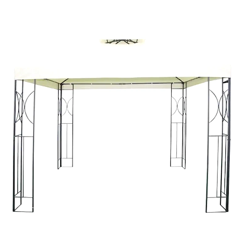ARIA TRADE Κιόσκι Aria Trade Gazebo Μεταλλικό 3x3m - Λευκό