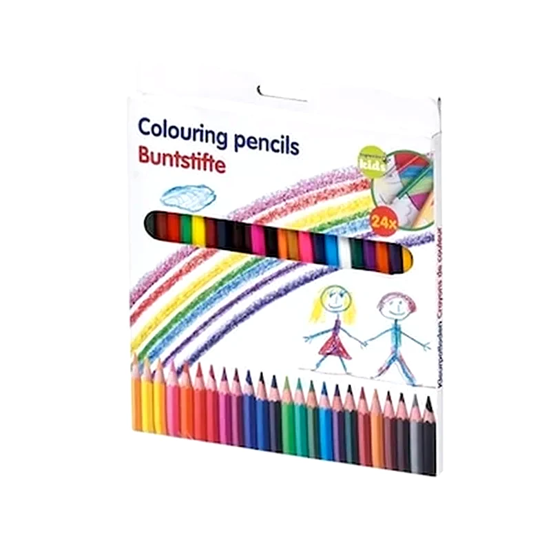 TOPWRITE KIDS Ξυλομπογιες Σετ24 Σε Κουτι 17,5x0,7x0,7cm Topwrite Kids